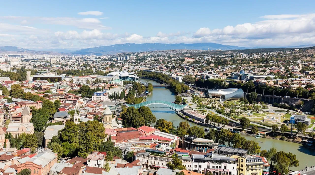 View of Tbilisi, Georgia